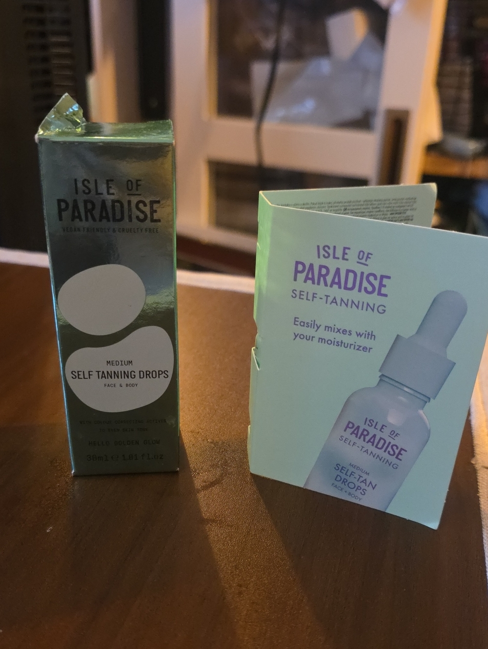 Isle of Paradise Self Tanning Drops Medium Bundle Full Size & Mini NWT